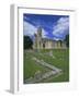 Ruins of Glastonbury Abbey, Glastonbury, Somerset, England, UK-Chris Nicholson-Framed Photographic Print