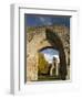 Ruins of Glastonbury Abbey, Glastonbury, Somerset, England, United Kingdom, Europe-null-Framed Photographic Print