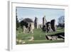 Ruins of Glastonbury Abbey, Somerset, England, United Kingdom-null-Framed Giclee Print