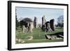 Ruins of Glastonbury Abbey, Somerset, England, United Kingdom-null-Framed Giclee Print