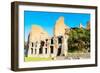 Ruins of Hadrian's Villa, UNESCO World Heritage Site, Tivoli, Province of Rome, Latium (Lazio)-Nico Tondini-Framed Photographic Print