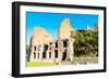 Ruins of Hadrian's Villa, UNESCO World Heritage Site, Tivoli, Province of Rome, Latium (Lazio)-Nico Tondini-Framed Photographic Print