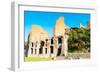 Ruins of Hadrian's Villa, UNESCO World Heritage Site, Tivoli, Province of Rome, Latium (Lazio)-Nico Tondini-Framed Photographic Print