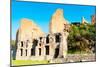 Ruins of Hadrian's Villa, UNESCO World Heritage Site, Tivoli, Province of Rome, Latium (Lazio)-Nico Tondini-Mounted Photographic Print