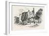 Ruins of Harewood Castle-null-Framed Giclee Print