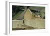 Ruins of Inca City and Temple of the Sun at Ingapirca in the Andes Mountains, Ecuador.-null-Framed Giclee Print