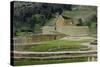 Ruins of Inca City and Temple of the Sun at Ingapirca in the Andes Mountains, Ecuador.-null-Stretched Canvas