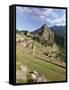 Ruins of Inca City, Machu Picchu, Unesco World Heritage Site, Urubamba Province, Peru-Gavin Hellier-Framed Stretched Canvas