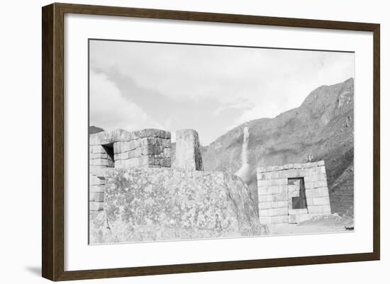 Ruins of Inca Solar Clock-Philip Gendreau-Framed Photographic Print