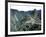 Ruins of Inca Town Site, Seen from South, with Rio Urabamba Below, Unesco World Heritage Site-Tony Waltham-Framed Photographic Print