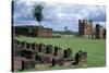 Ruins of Jesuit Missions of Most Holy Trinity of Parana and Jesus of Tavarangue-null-Stretched Canvas