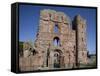 Ruins of Lindisfarne Priory, Lindisfarne (Holy Island), Northumberland, England-Nick Servian-Framed Stretched Canvas