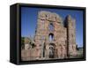 Ruins of Lindisfarne Priory, Lindisfarne (Holy Island), Northumberland, England-Nick Servian-Framed Stretched Canvas