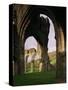 Ruins of Llanthony Priory, Vale of Ewyas, Black Mountains, Gwent, Wales, United Kingdom-Adam Woolfitt-Stretched Canvas