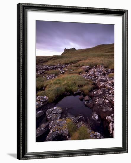 Ruins of Macdonalds' Duntulm Castle, Trotternish, Isle of Skye, Highland Region, Scotland, UK-Patrick Dieudonne-Framed Photographic Print