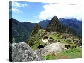 Ruins of Machu Picchu, Peru-Bill Bachmann-Stretched Canvas