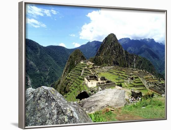 Ruins of Machu Picchu, Peru-Bill Bachmann-Framed Photographic Print