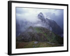 Ruins of Machu Picchu-Jim Zuckerman-Framed Photographic Print