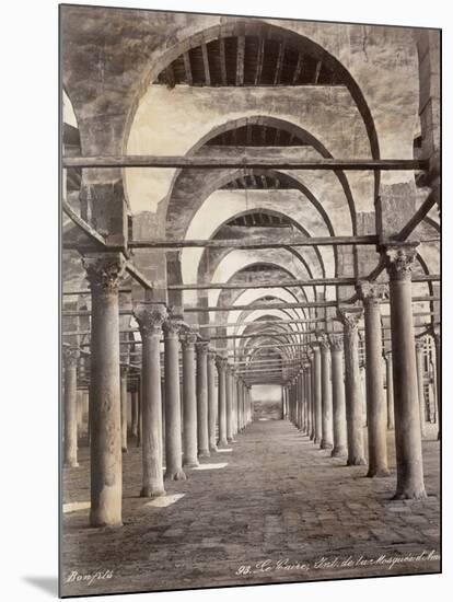Ruins of Mosque in Cairo, Egypt-null-Mounted Photographic Print