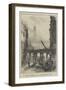 Ruins of Mr Rimmel's Factory, Beaufort-Buildings, Strand-null-Framed Giclee Print