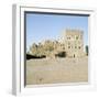 Ruins of multi-storeyed house in a village near San'a-Werner Forman-Framed Giclee Print