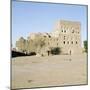 Ruins of multi-storeyed house in a village near San'a-Werner Forman-Mounted Giclee Print