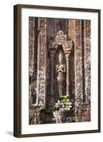 Ruins of My Son Sanctuary, Hoi An, Quang Nam, Vietnam, Indochina, Southeast Asia, Asia-Ian Trower-Framed Photographic Print