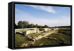 Ruins of Nesactium, Near Pula, Croatia, Istrian-Roman Civilization-null-Framed Stretched Canvas