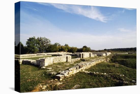 Ruins of Nesactium, Near Pula, Croatia, Istrian-Roman Civilization-null-Stretched Canvas