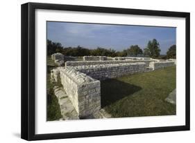 Ruins of Nesactium, Near Pula, Croatia, Istrian-Roman Civilization-null-Framed Giclee Print