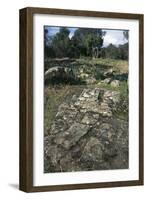 Ruins of Nuragic Village of Serra Orrios, 16th-8th Century Bc, Near Dorgali, Sardinia, Italy-null-Framed Photographic Print