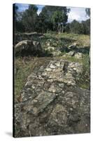 Ruins of Nuragic Village of Serra Orrios, 16th-8th Century Bc, Near Dorgali, Sardinia, Italy-null-Stretched Canvas