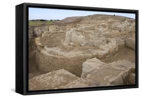 Ruins of Otrar (Utrar or Farab) Central Asian Ghost Town South Kazakhstan Province Kazakhstan.-Dmitry Chulov-Framed Stretched Canvas