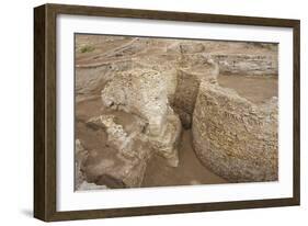 Ruins of Otrar (Utrar or Farab), Kazakhstan.-Dmitry Chulov-Framed Photographic Print