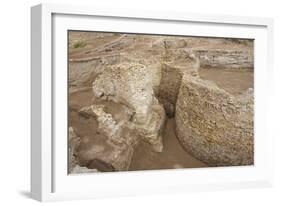 Ruins of Otrar (Utrar or Farab), Kazakhstan.-Dmitry Chulov-Framed Photographic Print
