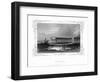 Ruins of Paestum, Italy, 19th Century-J Poppel-Framed Premium Giclee Print