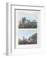 Ruins of Palmyra-null-Framed Giclee Print