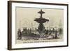 Ruins of Paris, Fountain in the Place De La Concorde-null-Framed Giclee Print