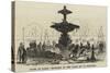 Ruins of Paris, Fountain in the Place De La Concorde-null-Stretched Canvas