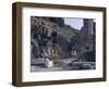 Ruins of Pompeii, Destroyed in Volcanic Eruption of Ad 79, Pompeii, Campania, Italy-Walter Rawlings-Framed Photographic Print