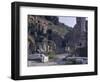 Ruins of Pompeii, Destroyed in Volcanic Eruption of Ad 79, Pompeii, Campania, Italy-Walter Rawlings-Framed Photographic Print