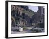 Ruins of Pompeii, Destroyed in Volcanic Eruption of Ad 79, Pompeii, Campania, Italy-Walter Rawlings-Framed Photographic Print