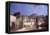 Ruins of Pompeii-Paul Alfred De Curzon-Framed Stretched Canvas