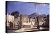 Ruins of Pompeii-Paul Alfred De Curzon-Stretched Canvas