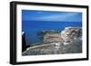 Ruins of Port of Clementine, Gravisca, Lazio, Italy-null-Framed Giclee Print