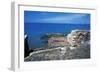 Ruins of Port of Clementine, Gravisca, Lazio, Italy-null-Framed Giclee Print