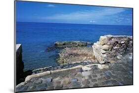 Ruins of Port of Clementine, Gravisca, Lazio, Italy-null-Mounted Giclee Print