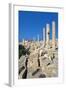 Ruins of Port of Roman City of Leptis Magna-null-Framed Photographic Print