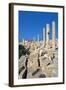 Ruins of Port of Roman City of Leptis Magna-null-Framed Photographic Print