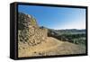 Ruins of Pre-Columbian Fortress in Pucara De Quitor-null-Framed Stretched Canvas